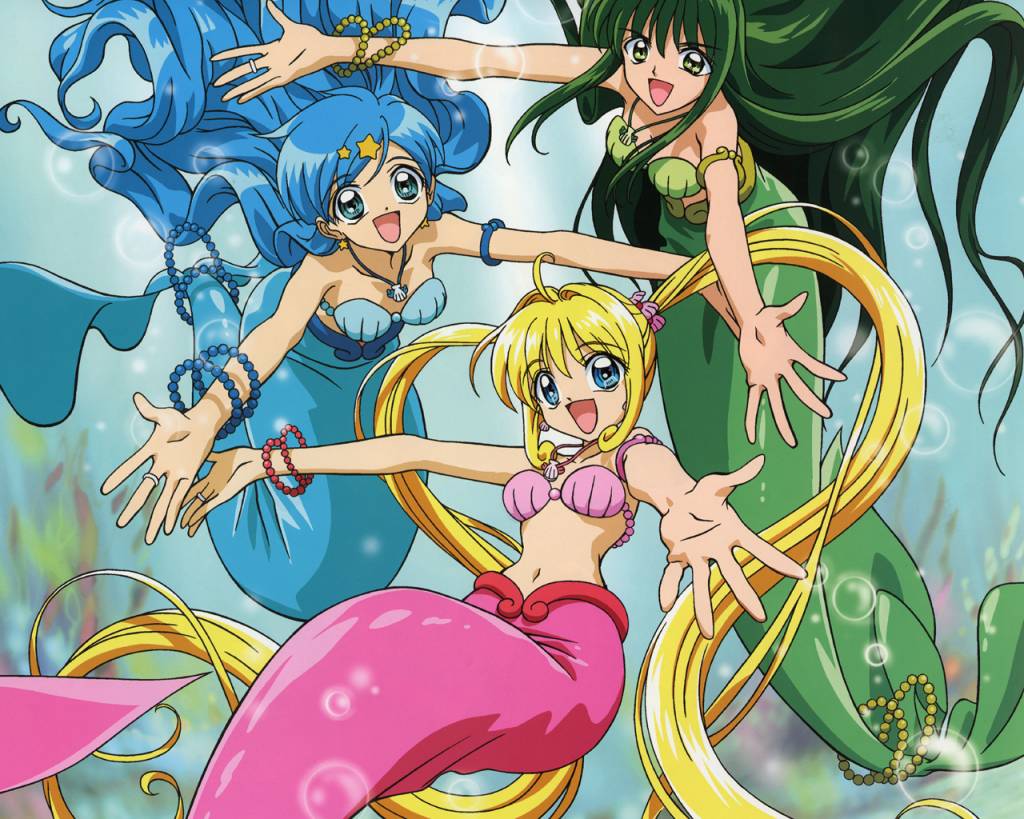 Mermaid melody - kışa özel anime önerileri - figurex anime önerileri