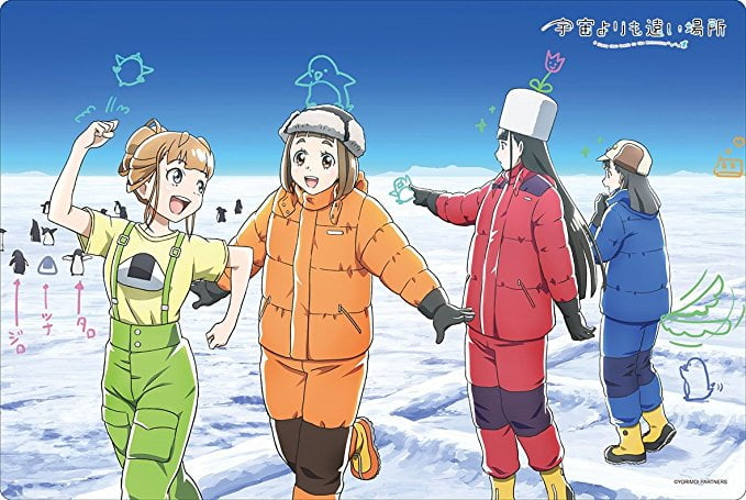 Sora yori mo tooi basho - kışa özel anime önerileri - figurex anime önerileri