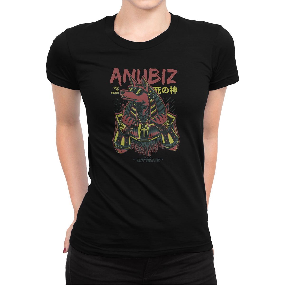 Anubis kadin tisort s - anubis (anubiz) kadın t-shirt - figurex