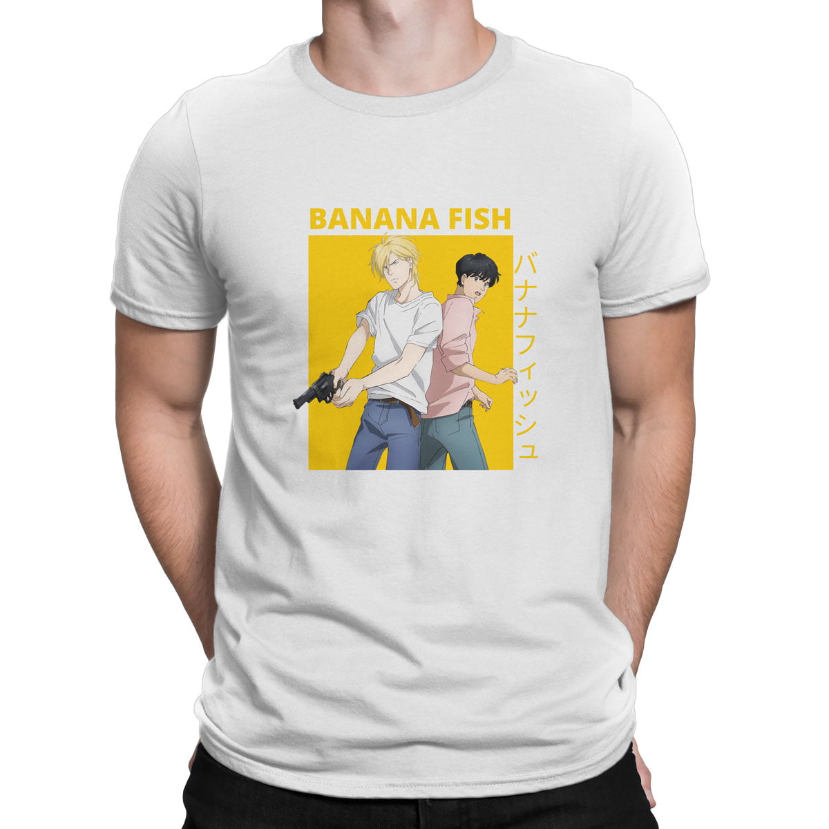 Banana fish no1 erkek tisort b - banana fish no1 baskılı erkek t-shirt - figurex