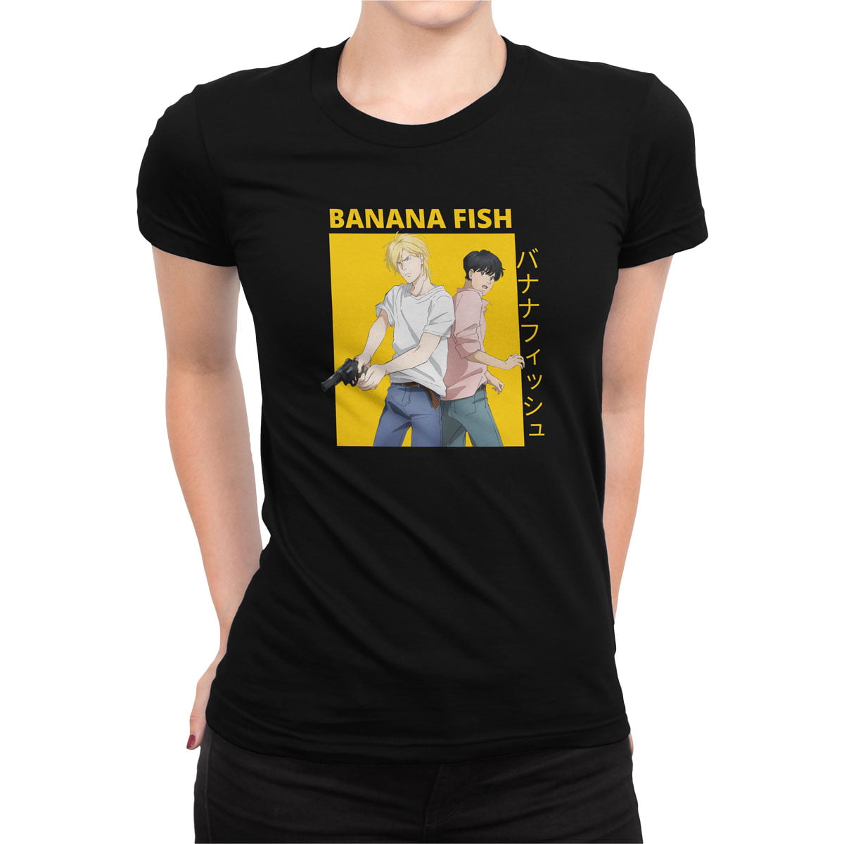 Banana fish no1 kadin tisort s - banana fish no1 baskılı kadın t-shirt - figurex
