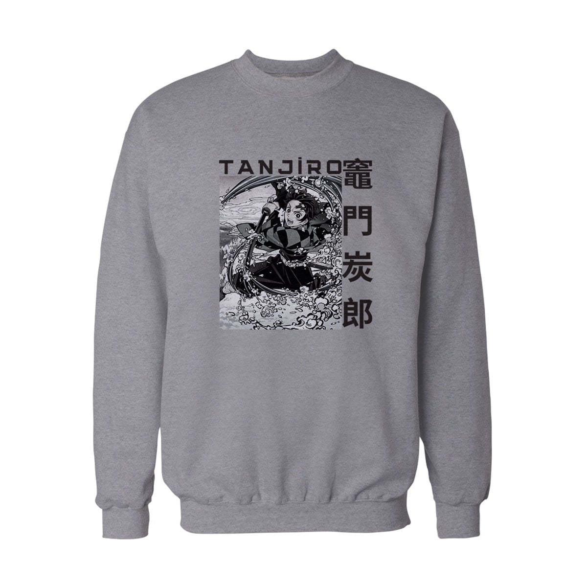 Demon slayer tanjiro sweatshirt g - demon slayer tanjiro unisex sweatshirt - figurex