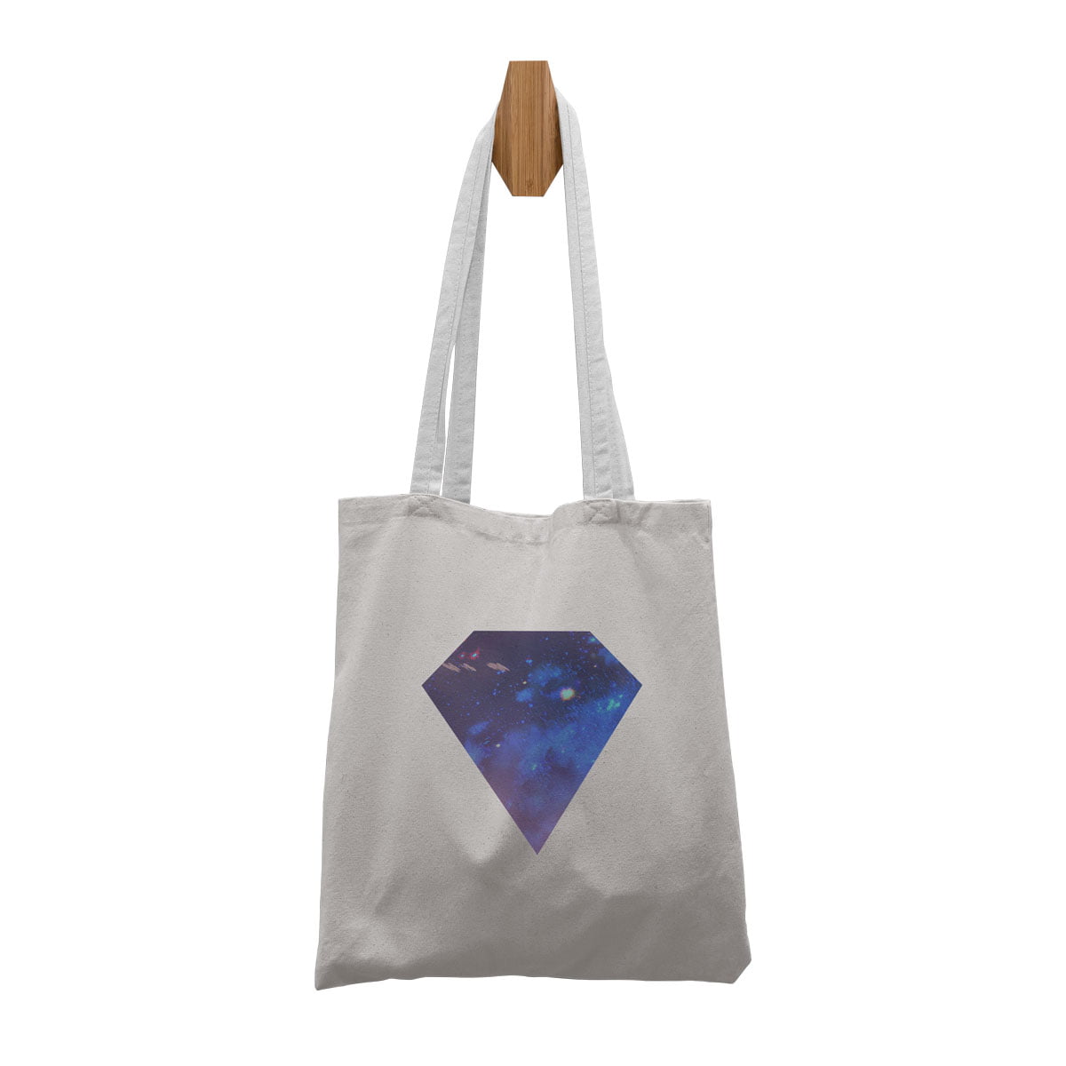 Diamond yildiz canta - yıldız desenli diamond bez çanta - figurex