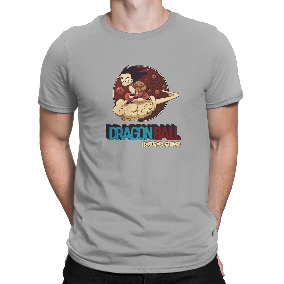 Dragonball 1 tshirt g erkek 1 - dragon ball goku no3 baskılı erkek t-shirt - figurex