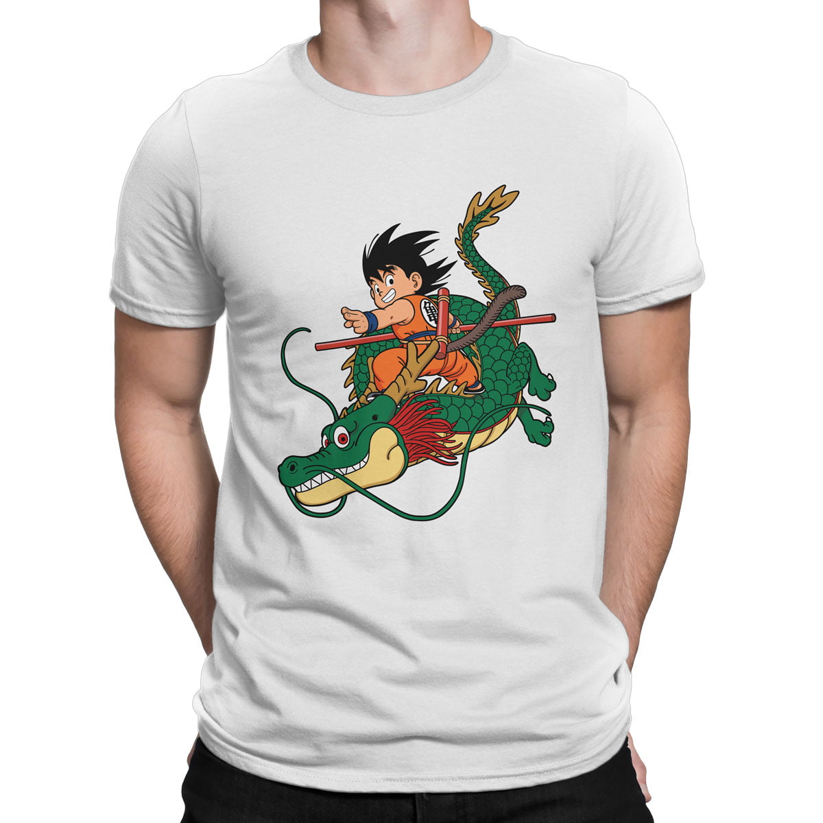 Dragonball 3 shirt b erkek - dragon ball goku no5 baskılı erkek t-shirt - figurex