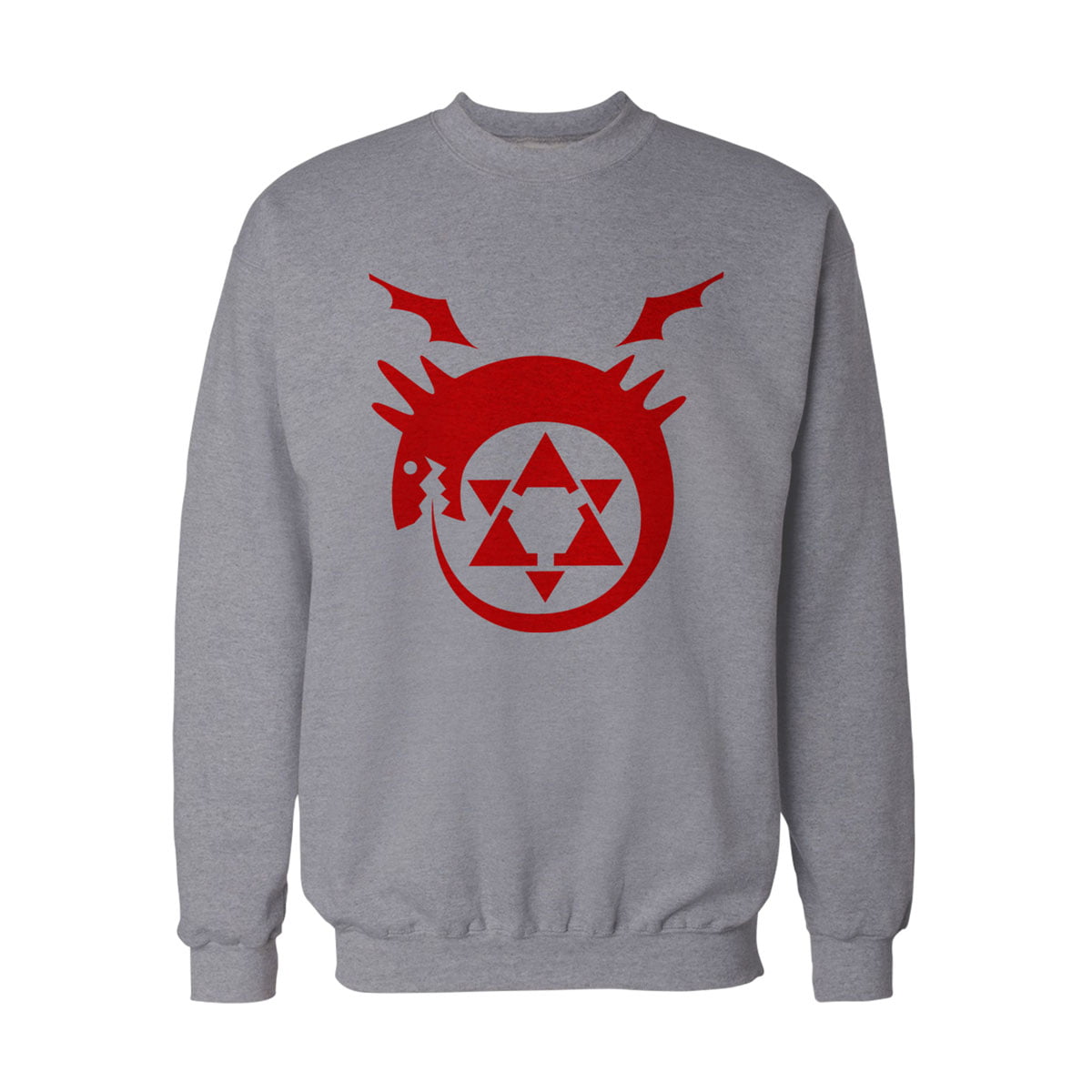 Fma logo sweatshirt g - fullmetal alchemist unisex sweatshirt - figurex