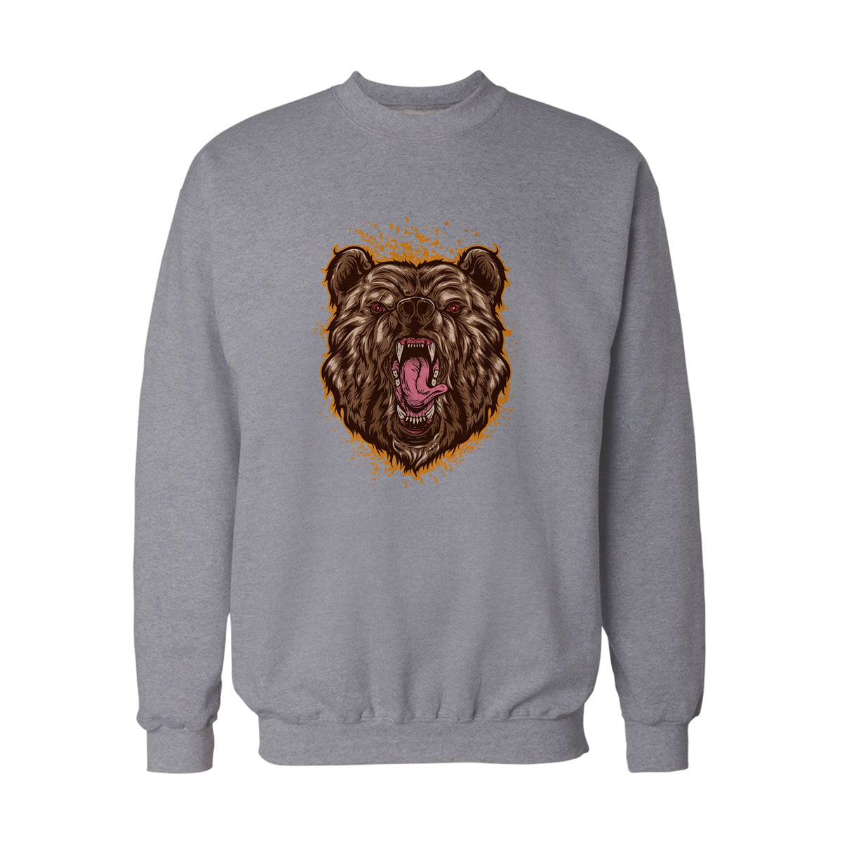 Fx japan culture 8 sweatshirt g - beast bear (ayı) baskılı sweatshirt - figurex