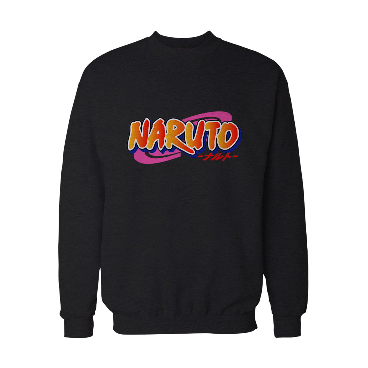 Naruto uzumaki logo no3 sweatshirt s - naruto uzumaki logo baskılı sweatshirt - figurex