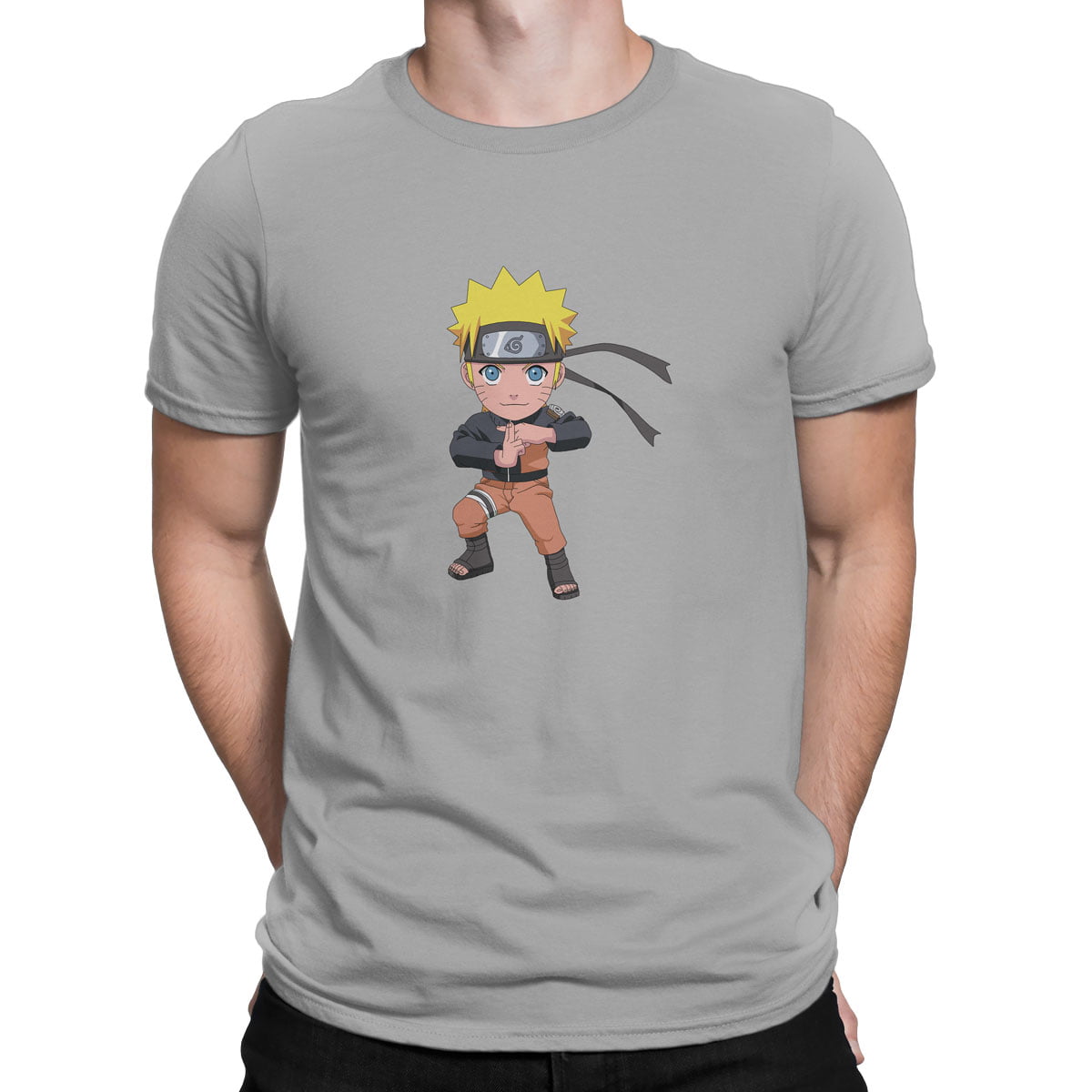 Naruto uzumaki no1 chibi tisort erkek g - naruto uzumaki chibi no1 t-shirt - figurex