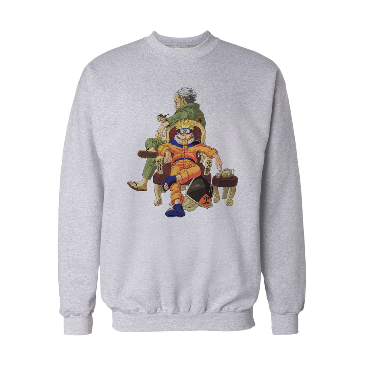 Naruto uzumaki no6 sweatshirt b - naruto uzumaki baskılı no6 sweatshirt - figurex