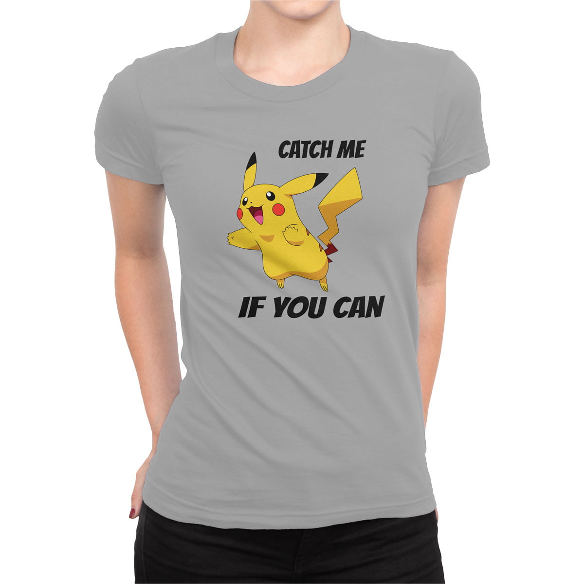 Pokemon go pikachu tisort kadin g - pokemon go pikachu kadın t-shirt - figurex