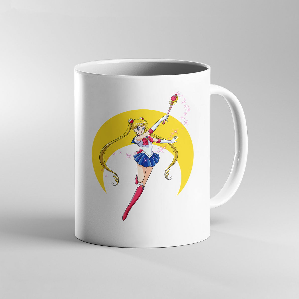 Sailor moon ay savascisi usagi kupa - sailor moon usagi ay savaşçısı özel baskı kupa - figurex