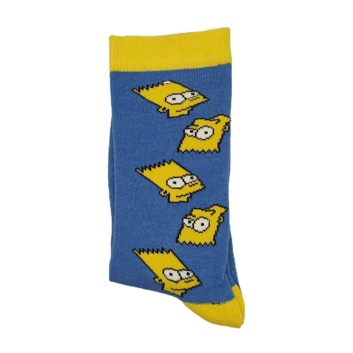 Simpsons corap - bart simpsons desenli soket çorap - figurex