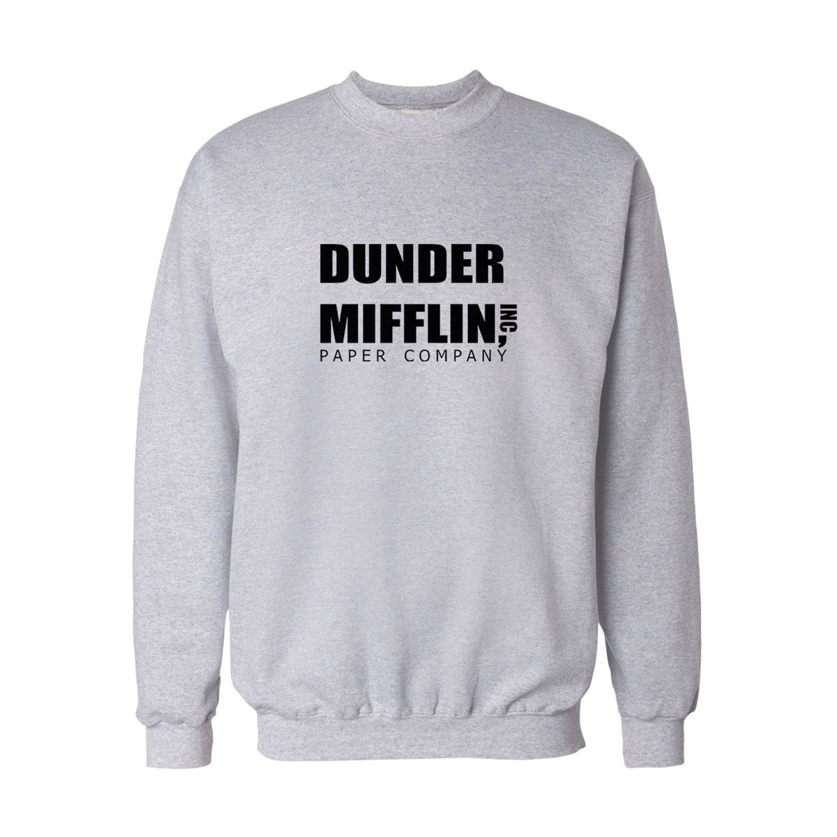The office dunder mifflin logo sweatshirt b - the office dunder mifflin unisex sweatshirt - figurex