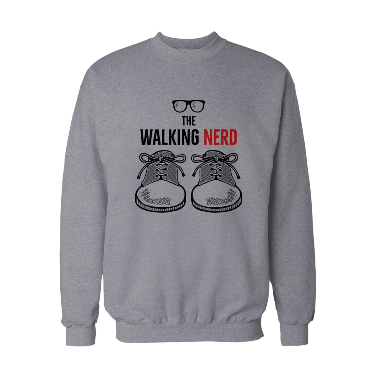 The walking nerd sweatshirt g - the walking nerd sweatshirt - figurex