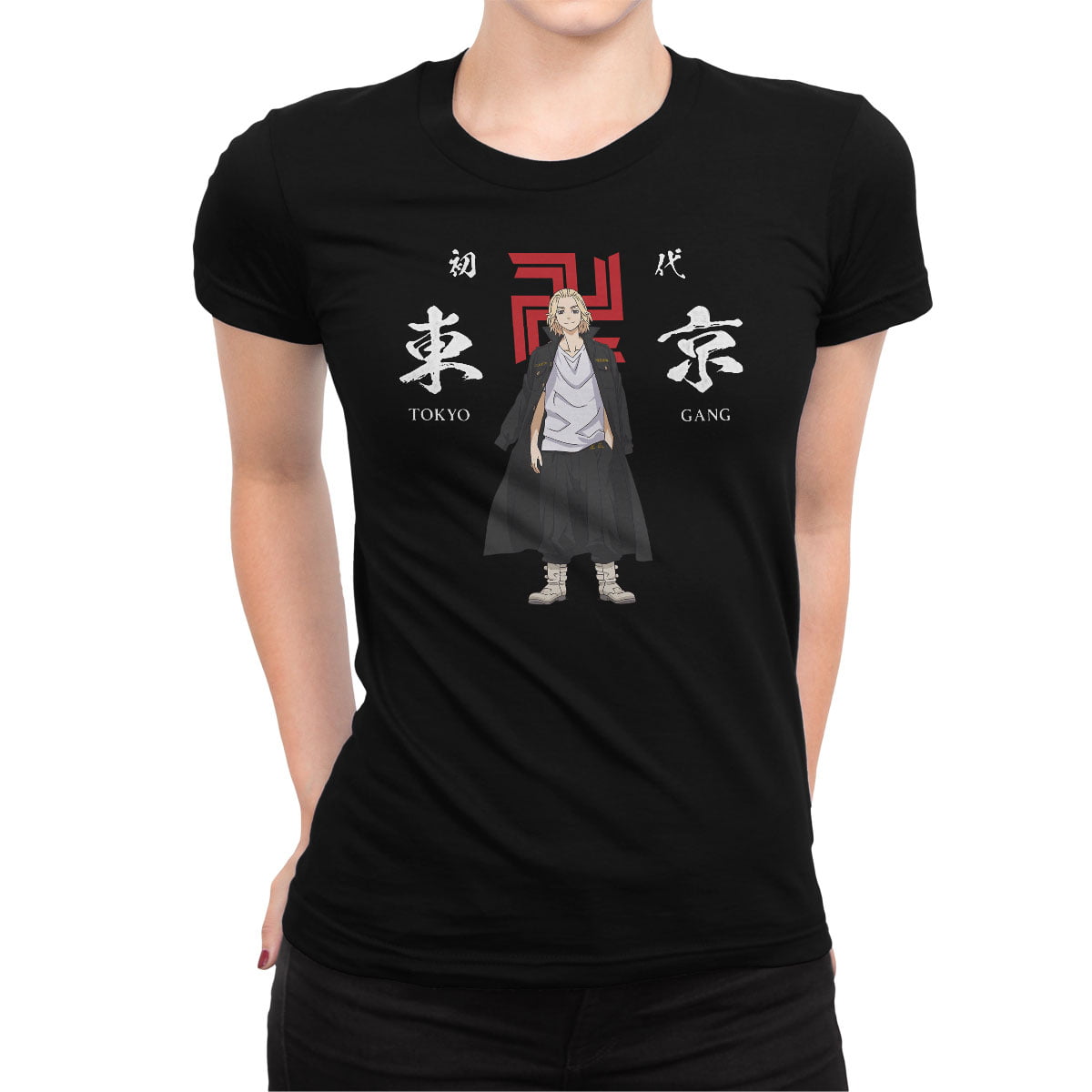 Tokyo ravengers 1 tshirt kadin s - tokyo revengers manjiro sano no4 kadın t-shirt - figurex