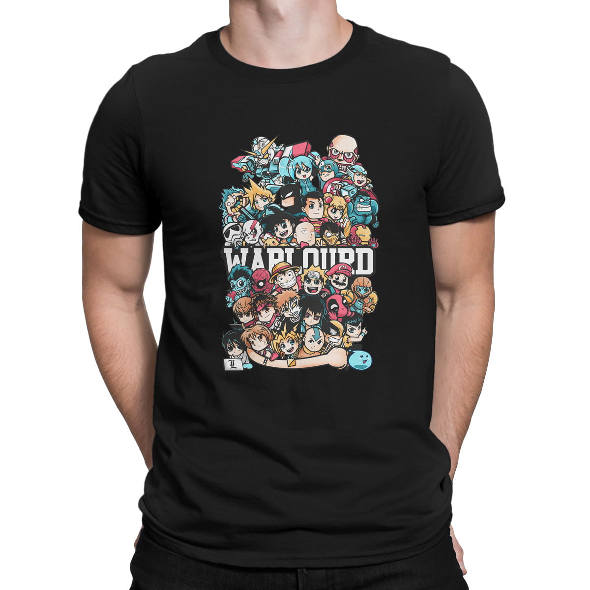 Warlord 1 tshirt s erkek - anime karakterleri özel baskılı erkek t-shirt - figurex