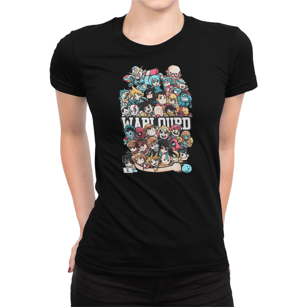 Warlord 1 tshirt s kadin - anime karakterleri özel baskılı kadın t-shirt - figurex