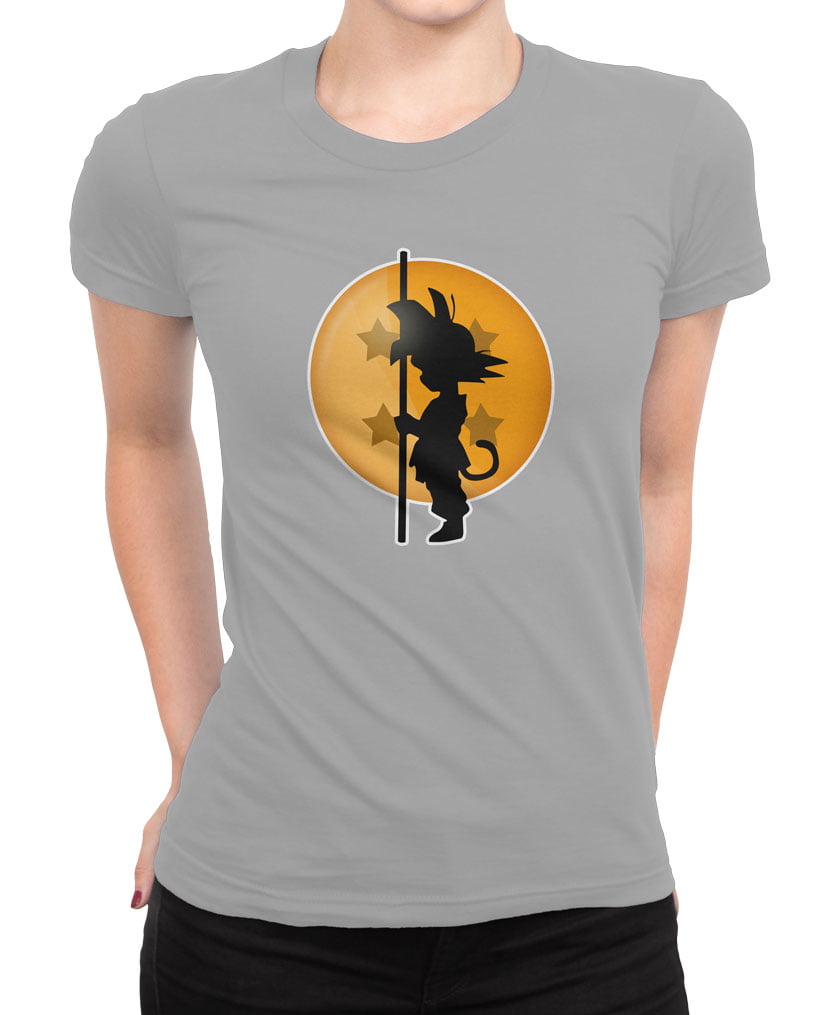 Dragonball 1 tshirt g kadin - dragon ball goku baskılı kadın t-shirt - figurex