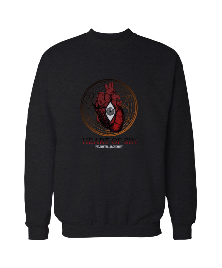Fma2 sweatshirt s - çelik simyacı - fullmetal alchemist no2 sweatshirt - figurex