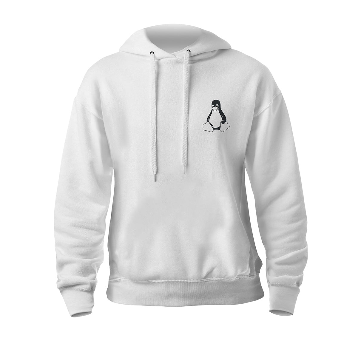 - linux - penguen unisex kapşonlu sweatshirt - figurex
