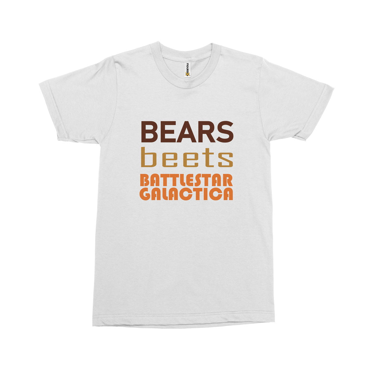 The Office Bears Beets BG Tisortt B - Bears Beets Battlestar Galactica Baskılı Erkek T-shirt - Figurex