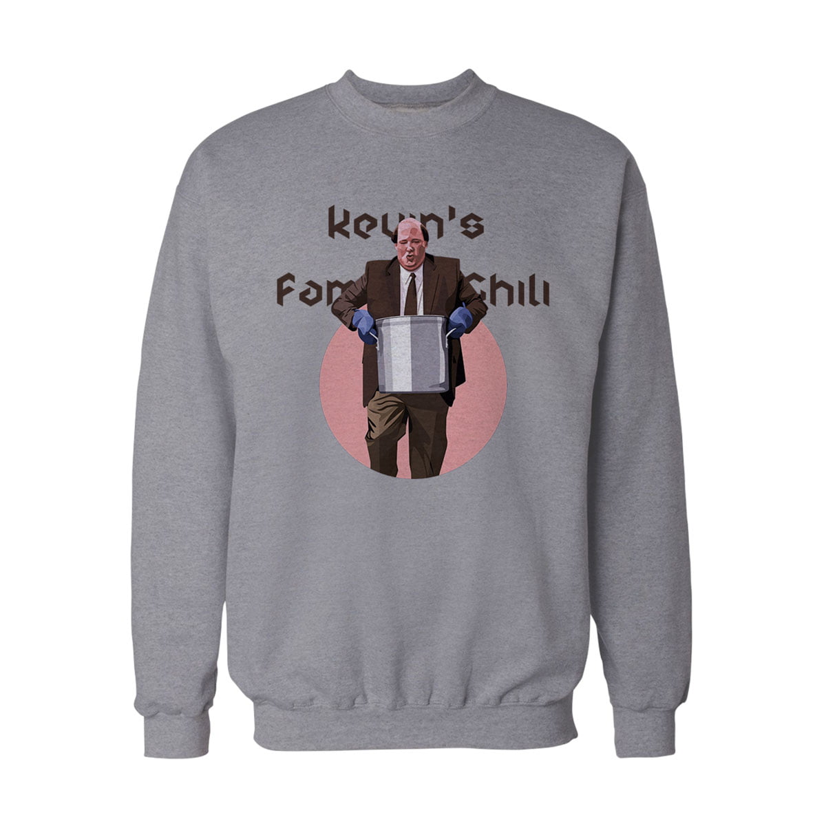 The office kevin famous chili sweatshirt g 1 - kevin's famous chili - the office unisex sweatshirt - figurex