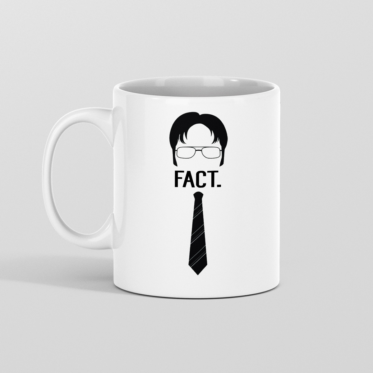 The Office Dwight Fact FXSCA2290C Kupa - The Office Dwight Fact Özel Baskı Kupa - Figurex