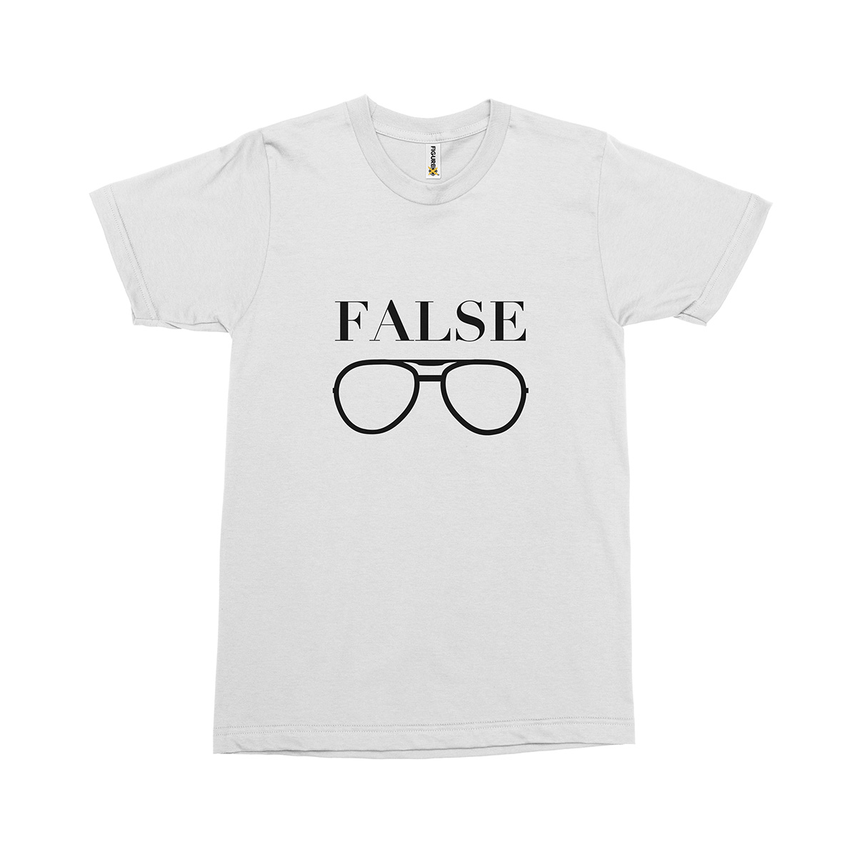 The office dwight false fxsca2312c erkek tshirt beyaz orta - the office dwight false baskılı erkek t-shirt - figurex